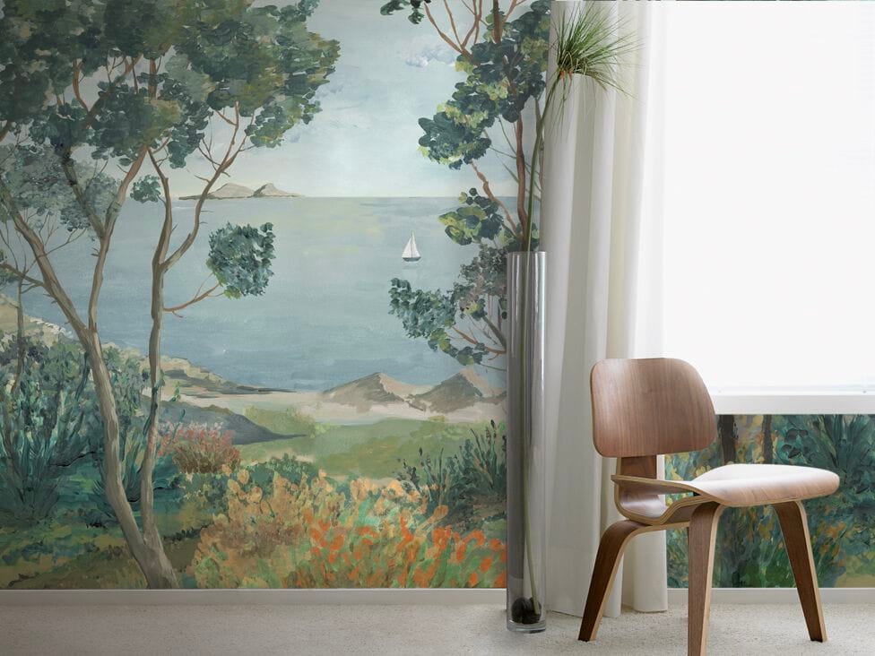 Обои с цветочными мотивами Jannelli&Volpi TARQUINIA ARCH-00143585 - Вид №1