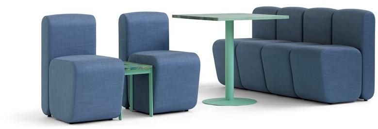 Blå Station Модульное тканевое кресло на контракт Bob Bla Station sun-id-1370502 - Вид №18