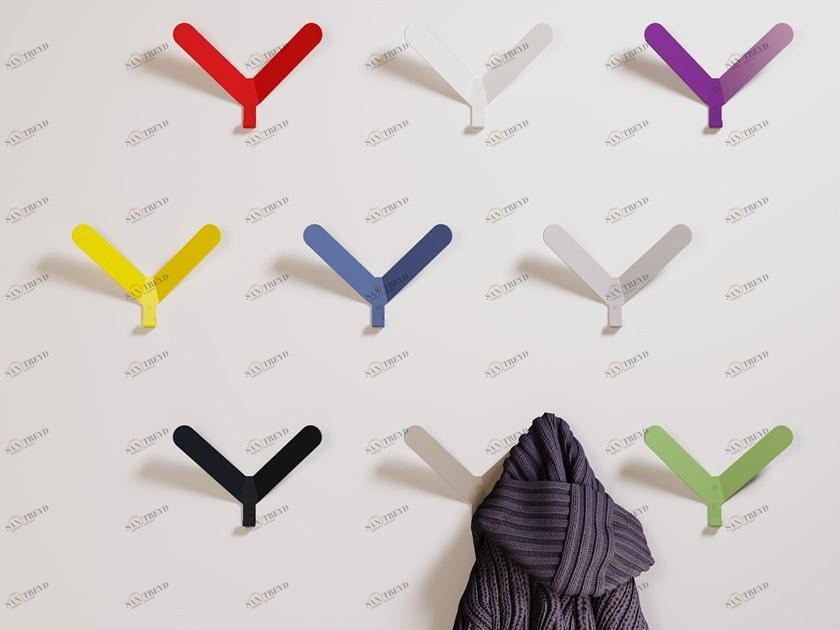 Steelbox by Metalway Настенная вешалка из стали  Hawk 