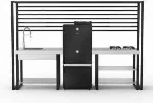 Fògher Модульная летняя кухня с коптильней и плитой  1043733