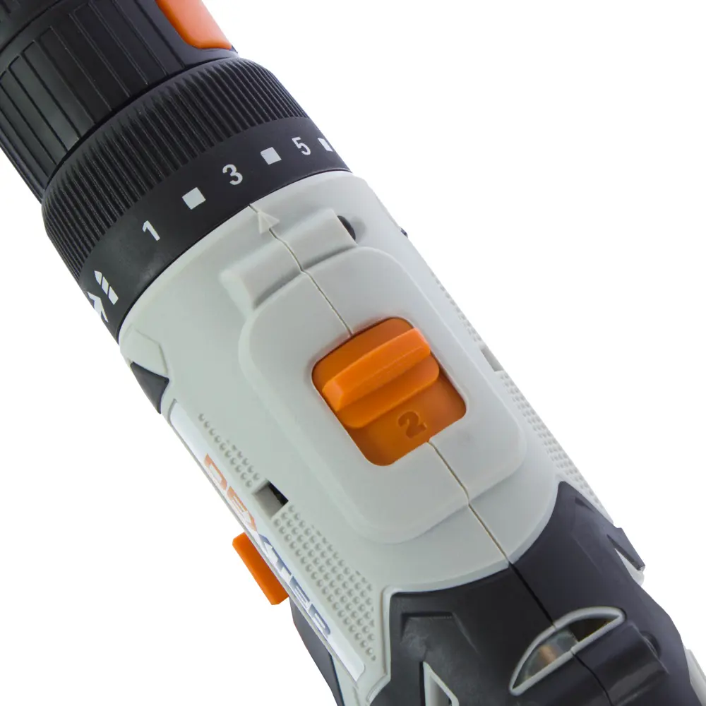 Дрель-шуруповерт аккумуляторная Dexter Power CDT219LD.4, 18 В Li-ion 2 Ач STLM-2047758 - Вид №3