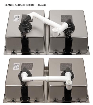 522983 Кухонная мойка Blanco Andano 340/340-U  Blanco Andano - Вид №3