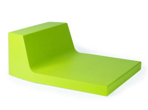 Скамья из пены QM со спинкой