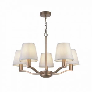 Люстра подвесная золото Marika FR5671PL-05G FREYA MODERN 00-3956375 Золото