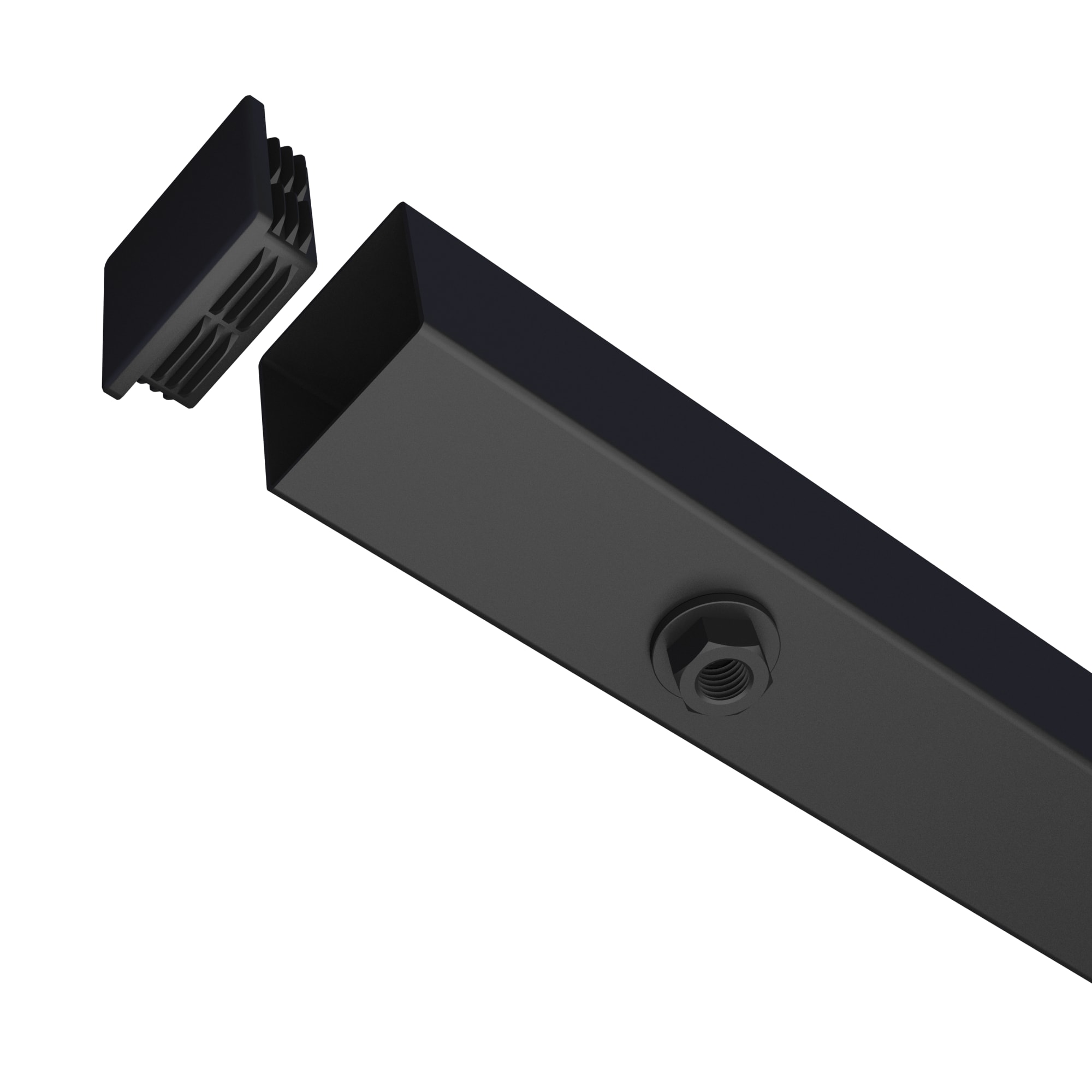 82008184 Столб для ворот и калитки, профиль 80x80 мм, L=2.95 м, сталь Santreyd  - Вид №2