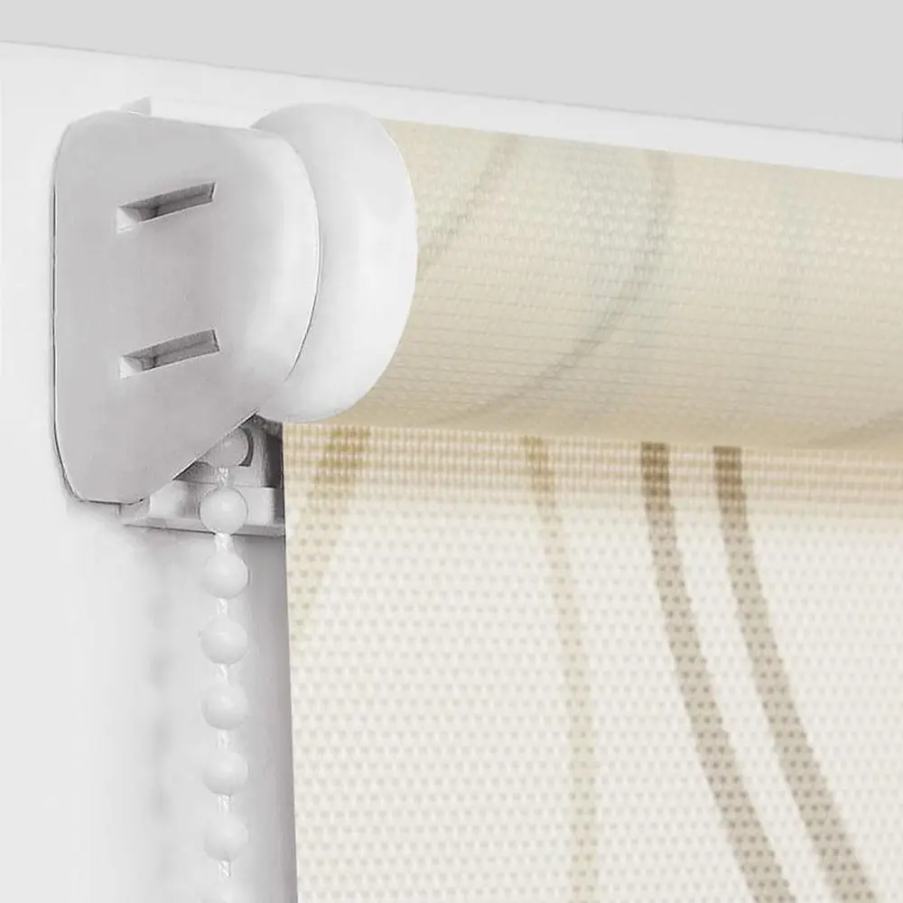 Штора рулонная «Волна» 80х190 см цвет бежевый PRAKTO Геометрия STLM-2182089 - Вид №1