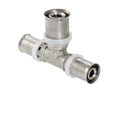 VTm.231.N.262020 Пресс-фитинг – тройник Valtec 26 х 20 х 20 мм 
