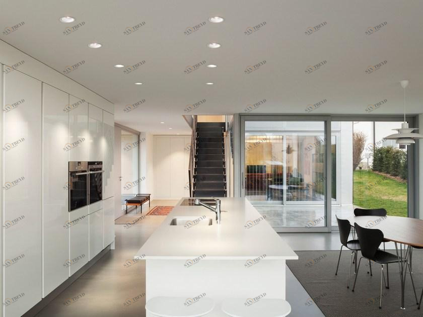 PANZERI Круглый встраиваемый светодиодный светильник из алюминия Joe sun-id-1399235