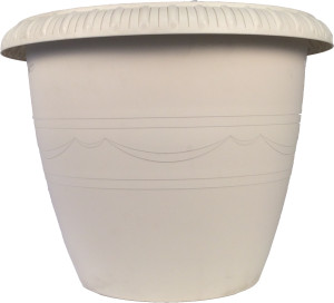 107-1 Горшок цветочный Le Jardin d=45 28.8 Л. Серый Цветочная коллекция