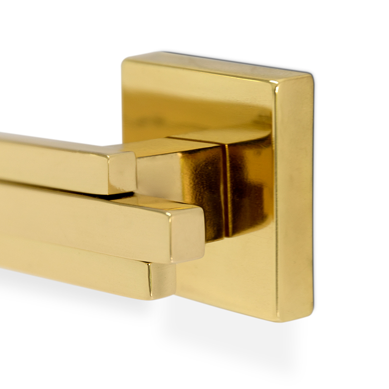 CM3033 PullCast Дверные рычаги SKYLINE Полированная латунь  - Вид №4