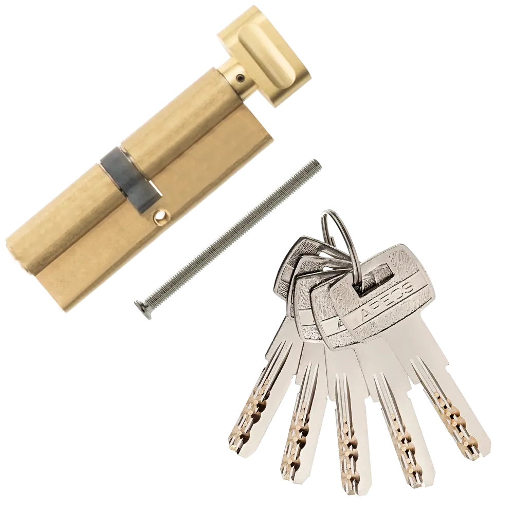 Цилиндровый механизм APECS Pro LM-90-C-G с защитой от взлома 84168051 SM STLM-0046666 - Вид №1