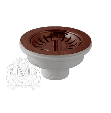 Слив для кухонной мойки MIGLIORE Ricambi ML.RIC-10.107.BR D 90 см, бронза  - Вид №2