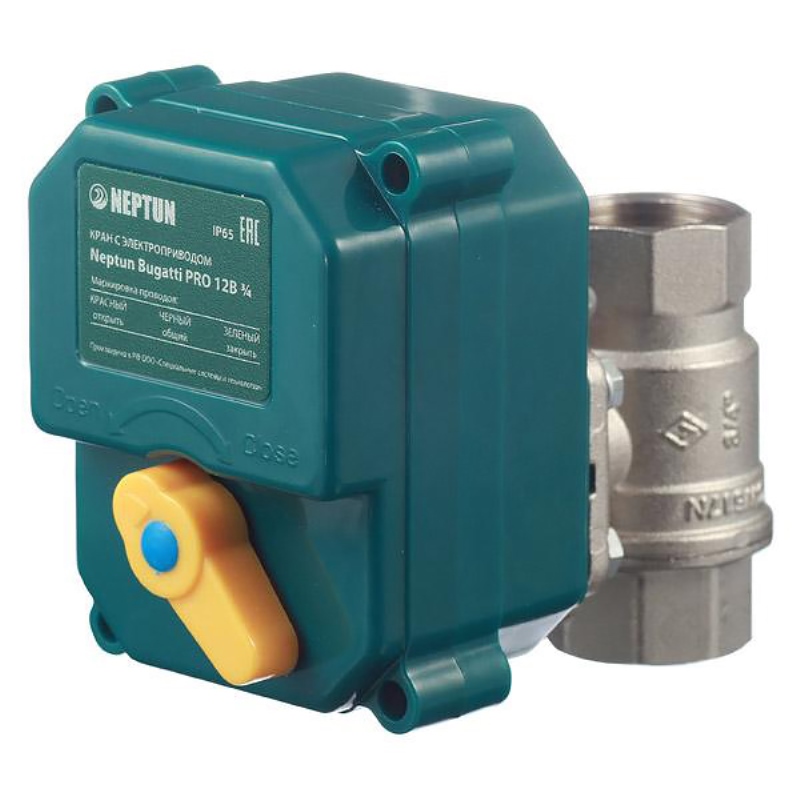 Кран с электроприводом Neptun Bugatti Pro ССТ 12В 1/2" 43054037000002 - Вид №2