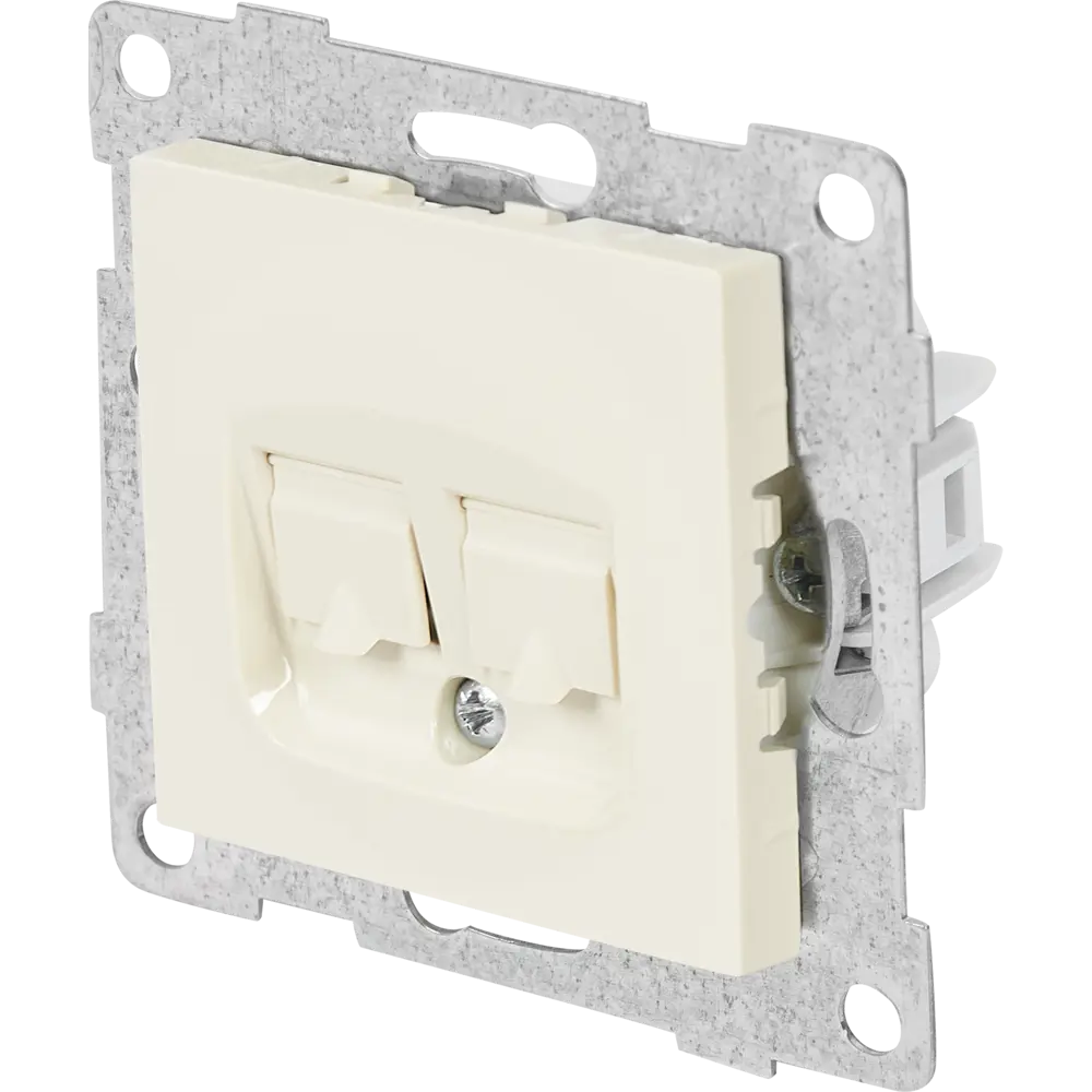 Интернет-розетка GUSI Electric для телефона и компьютера с подключением RJ45/RJ12 83864420 Ugra STLM-0045204 - Вид №1