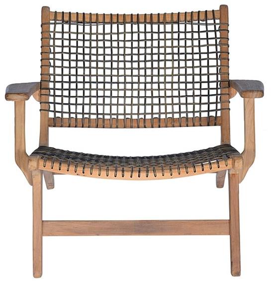 cbdesign Садовое кресло из тика и синтетики Vienna Tj 342b - Вид №1