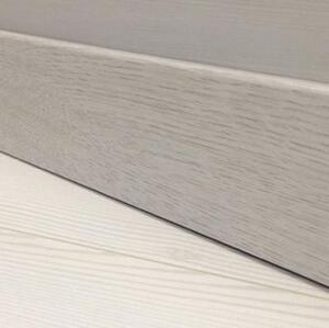 Плинтус Greff Серый 1026 Мдф Дуб 2600х58 мм.