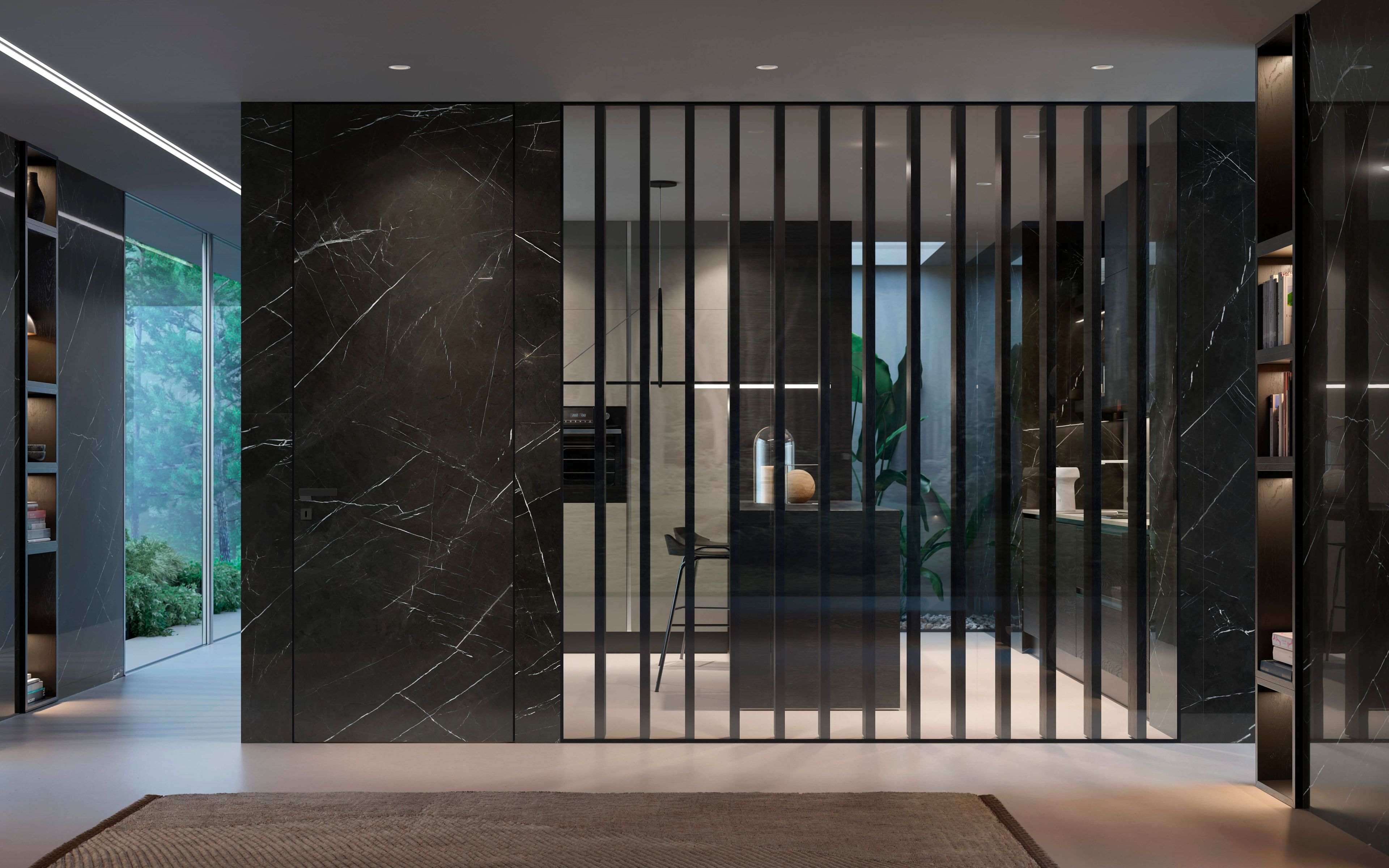 Дубовая кухня на заказ GAROFOLI Custom Kitchens ARCH-00051981 - Вид №4