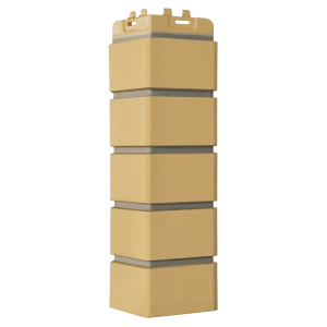 Угол Grand Line Design Клинкерный кирпич цвет песочный со швом RAL7006 89340947 STLM-2202311