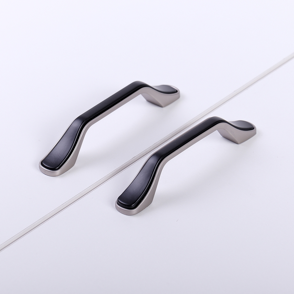 Мебельная ручка  Скоба, 96 мм, никель LJPS0175 Public Steel Россия  - Вид №1