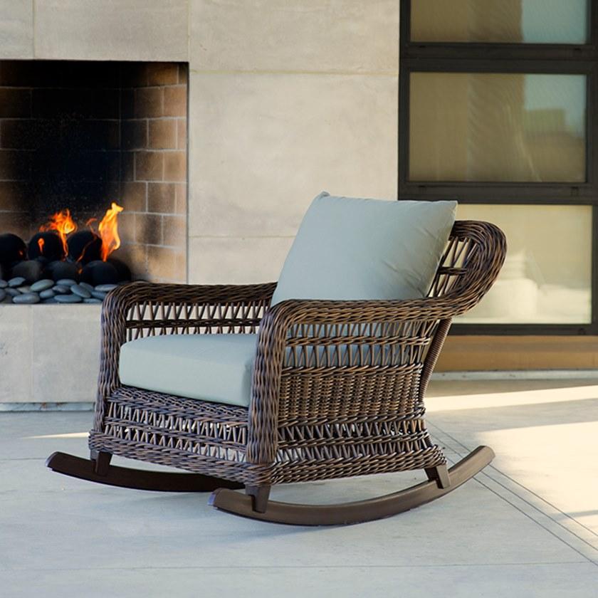 JANUS et Cie Кресло-качалка из janusfiber® с подлокотниками Arbor sun-id-1363647 - Вид №6