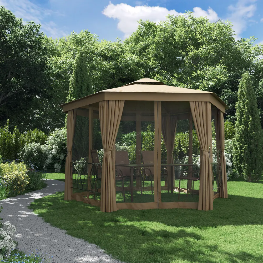 Набор сменный для павильона BEGINIA Антрацит нью бежевый Товар без серии STLM-2186704 - Вид №3