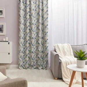 Штора на ленте блэкаут Баухауз 145x260 см цвет бежевый 82406711 STLM-2170042