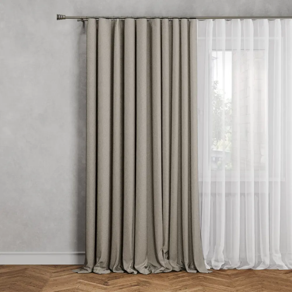 СТОЛИЦА ТЕКСТИЛЯ Штора Cashmere с лентой - элегантная защита от солнца 86792690