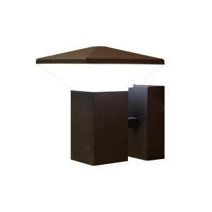 Уличный настенный светильник светодиодный 16х17х13 см черный Citilux CLU02W CITILUX CLU02 00-3895822 Черный