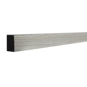 Рейка настенно-потолочная полистирол ударопрочный Decor-Dizayn 611-80 серый 20x30x3000 мм 85473621 STLM-2130731