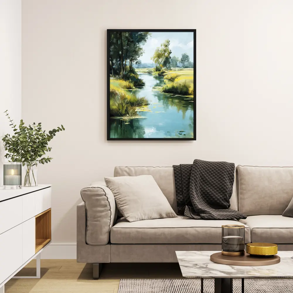 Картина в раме Пейзаж 40x50 см цвет разноцветный POSTERMARKET STLM-2132713 - Вид №2