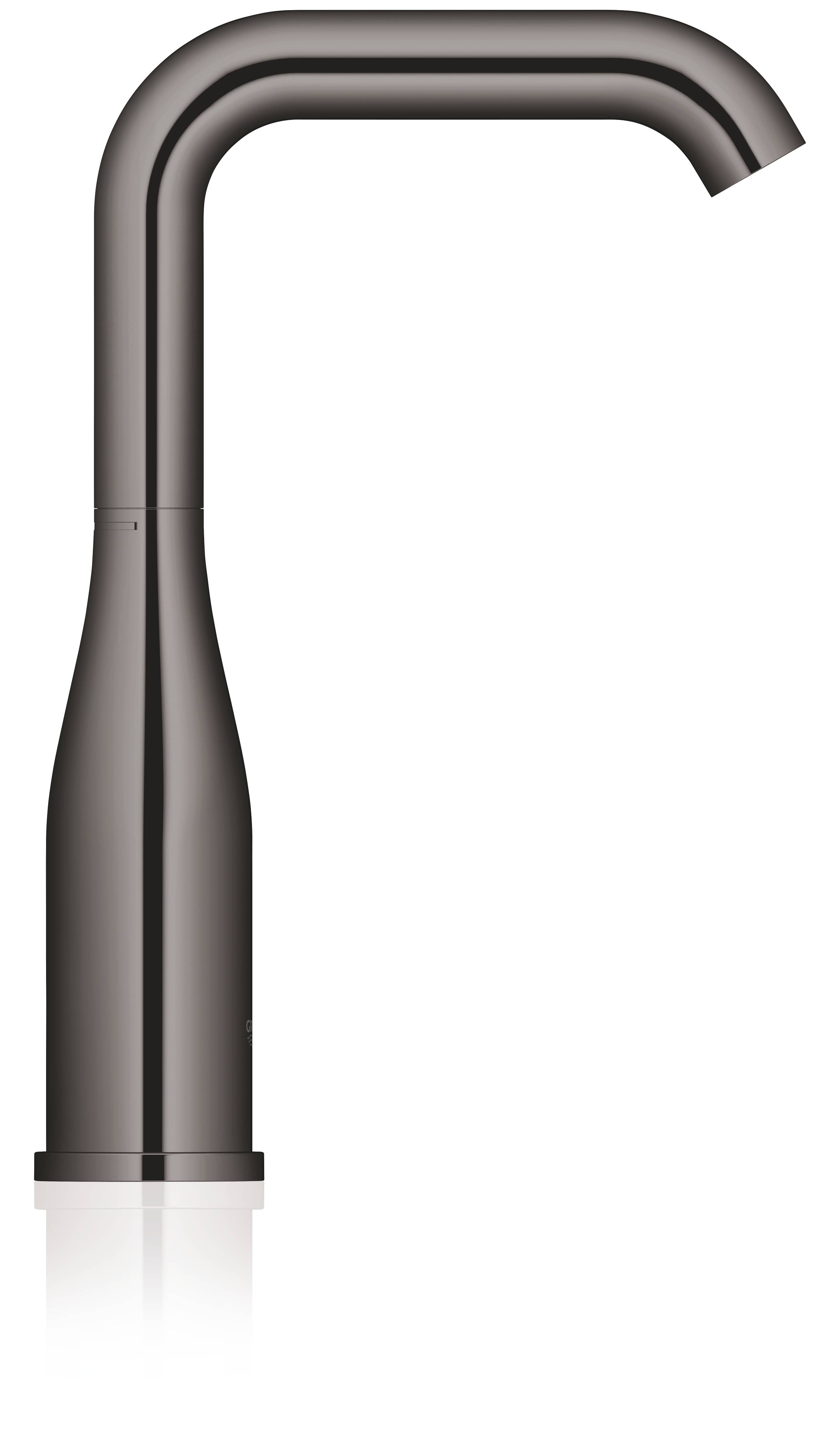 Смеситель для раковины GROHE Essence New с донным клапаном, L-Size, темный графит глянец (32628A01) - Вид №2