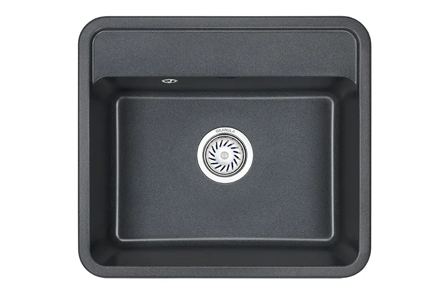 5601, ГРАФИТ, кухонная мойка, СтандАРТ кварц GRANULA Standart 5601-ST39 - Вид №1