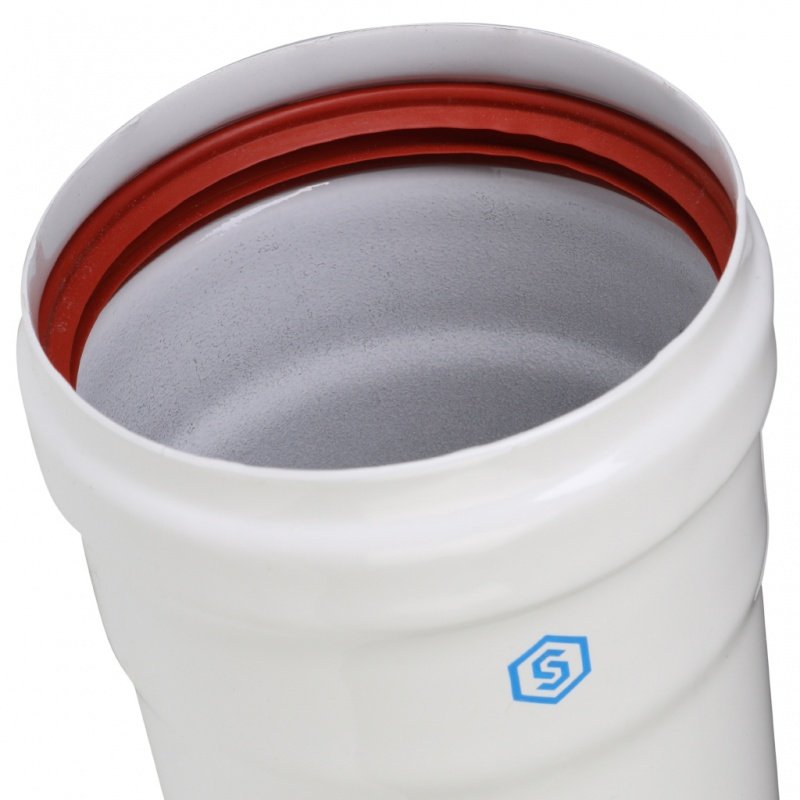 Труба дымохода STOUT DN80 L 1000мм SCA0080001000 - Вид №1