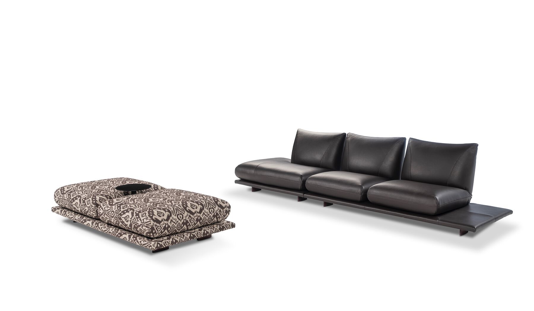 4-местный кожаный диван Calia Italia Superior ARCH-00080732 - Вид №3