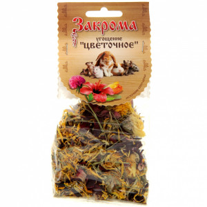 ПР0047724 Лакомство для грызунов Угощение Цветочное 35г ЗАКРОМА