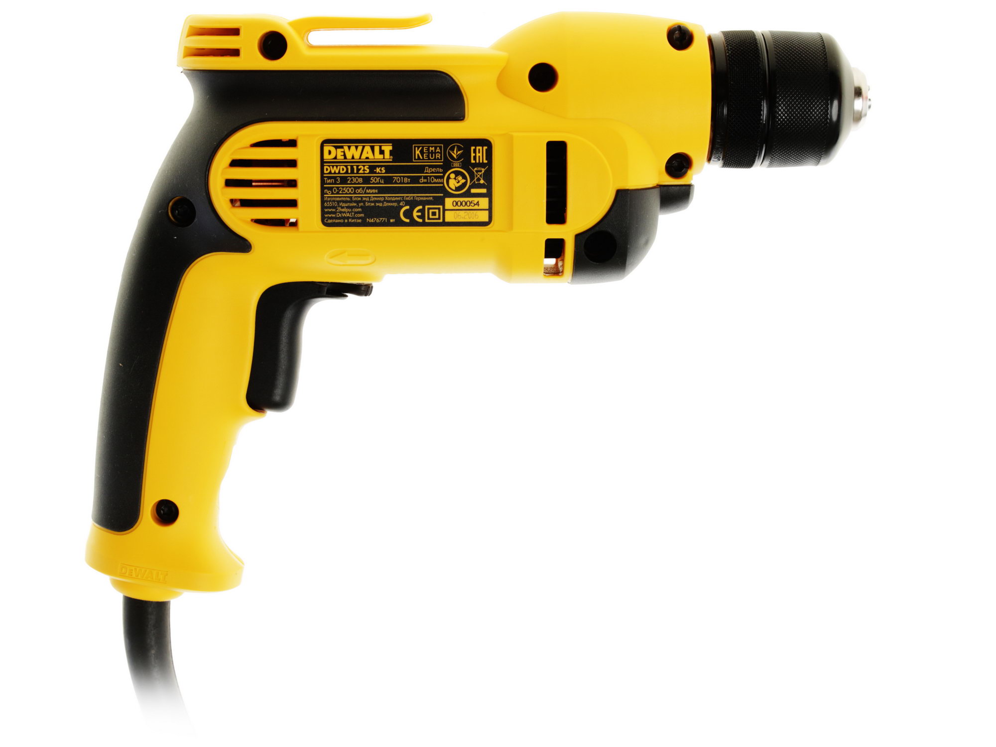 Дрель  DeWALT DWD 112S 1081452 STDN-0030493 - Вид №1
