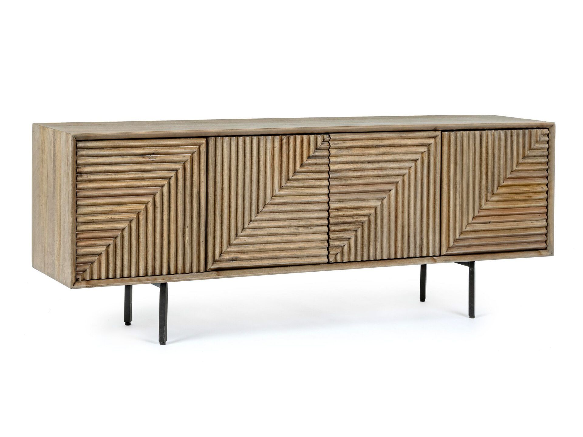 Шкаф для телевизора mango с распашными дверцами BIZZOTTO Darsey ARCH-00126348