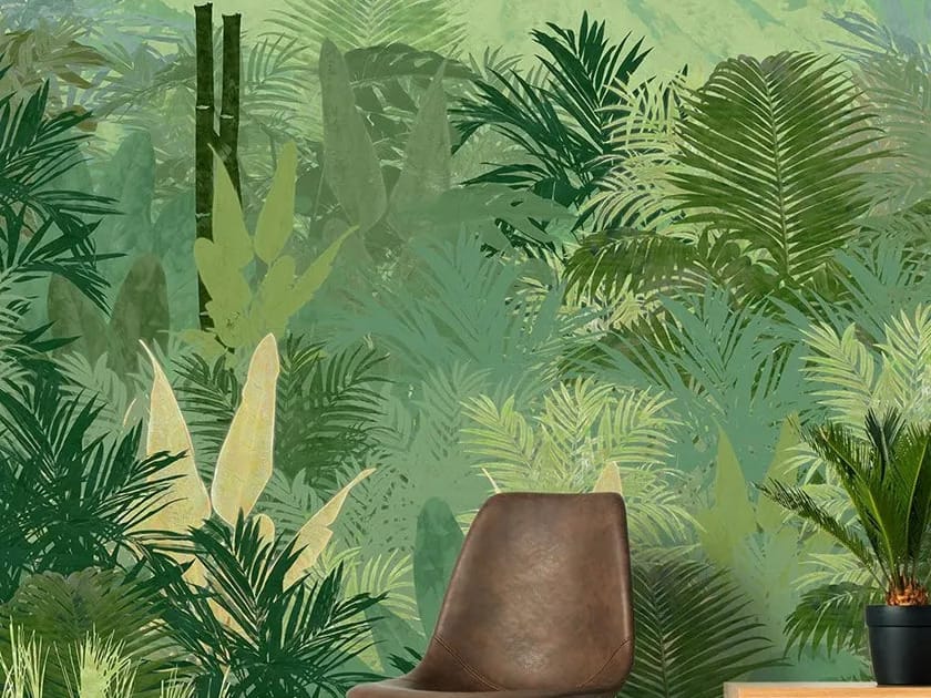 Тропические обои ПВХ бесплатно, ЭКО, моющиеся WallPepper Online SELECTION ARCH-00145378