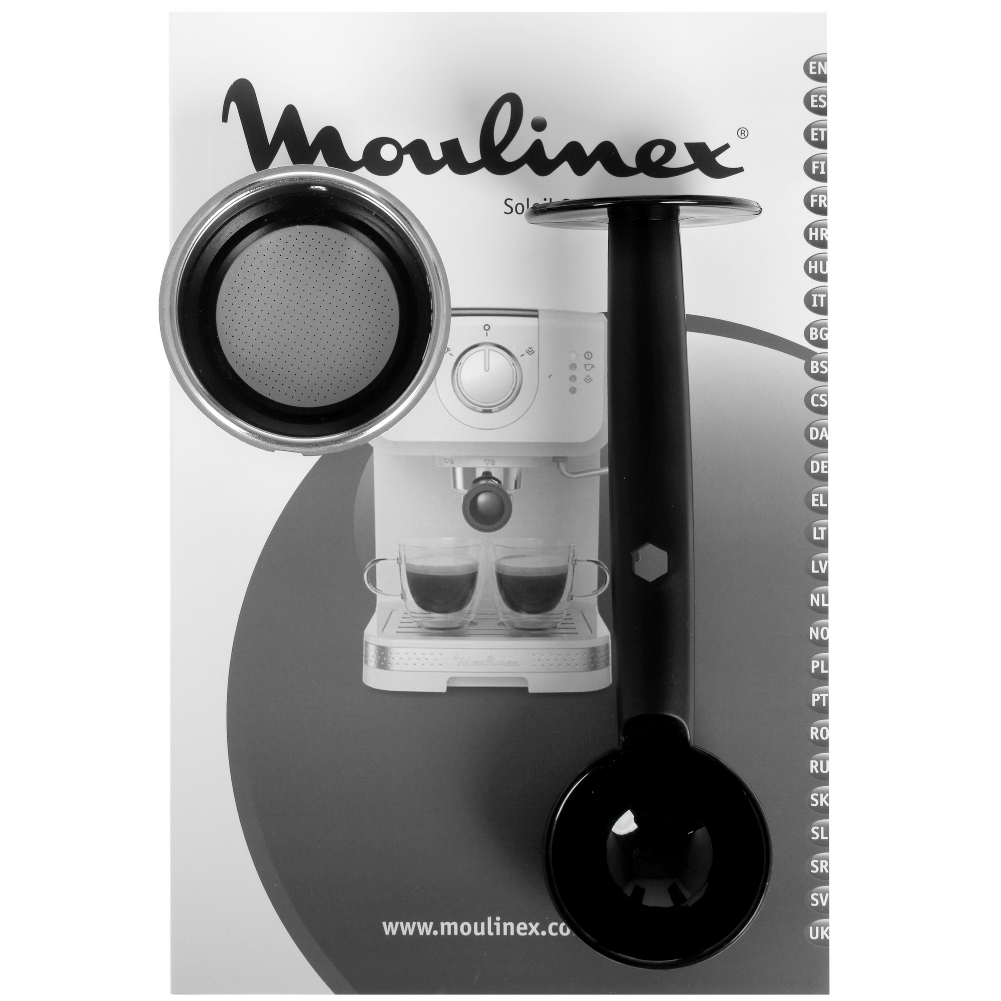 5356543 Кофеварка рожковая Moulinex XP330A10 бежевый STDN-0044146 - Вид №8