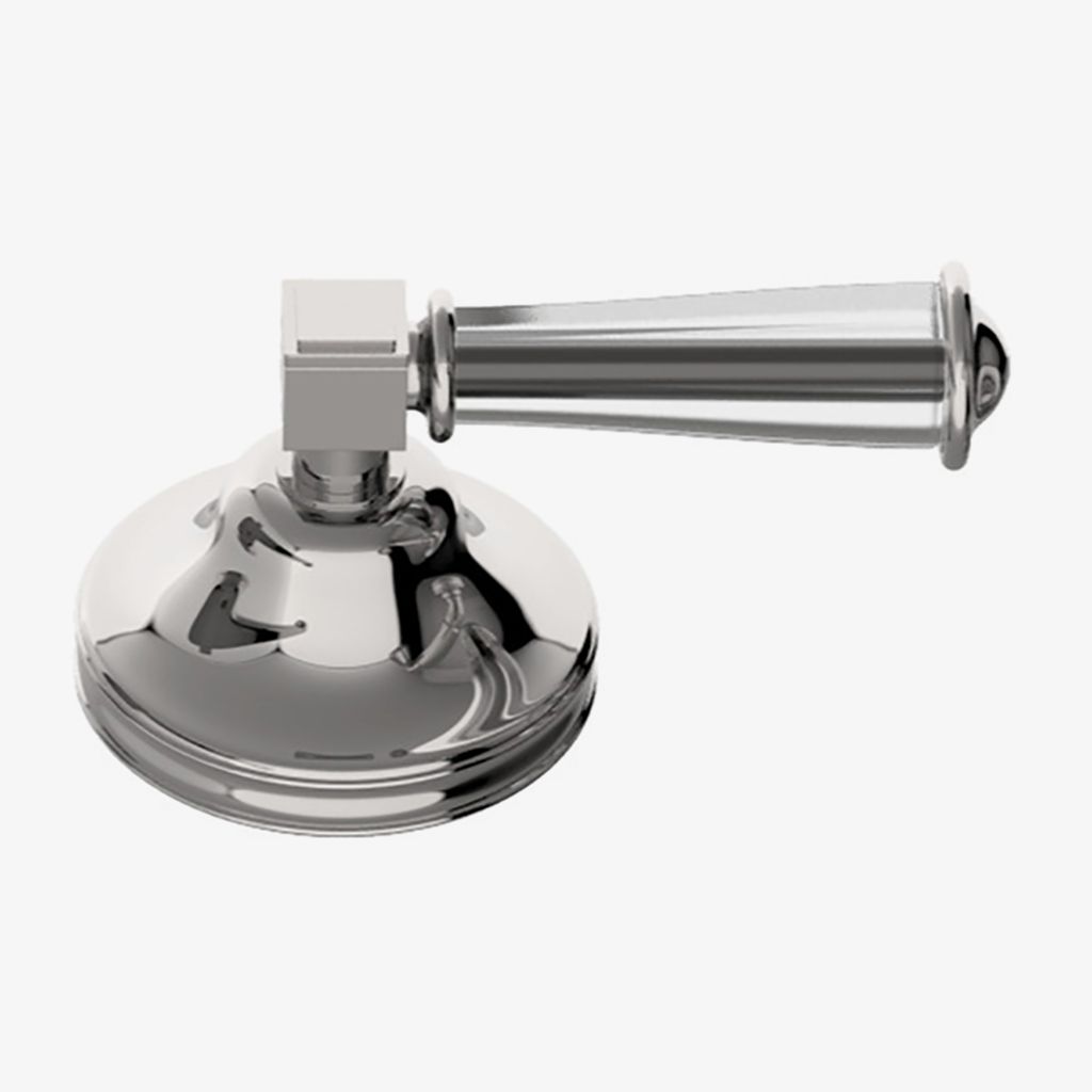 BDTF89 Низкопрофильный наполнитель для скрытых ванн Boulevard с ручным душем и хрустальными ручками Waterworks - Вид №1