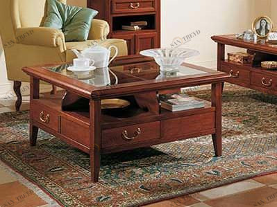 Arvestyle Журнальный столик из массива дерева с вещевым ящиком Giotto sun-id-1368553