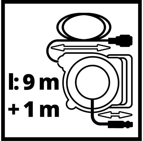 EINHELL Автоматические барабаны для шлангов (воздух) Accessori utensili sun-id-1460871 - Вид №4