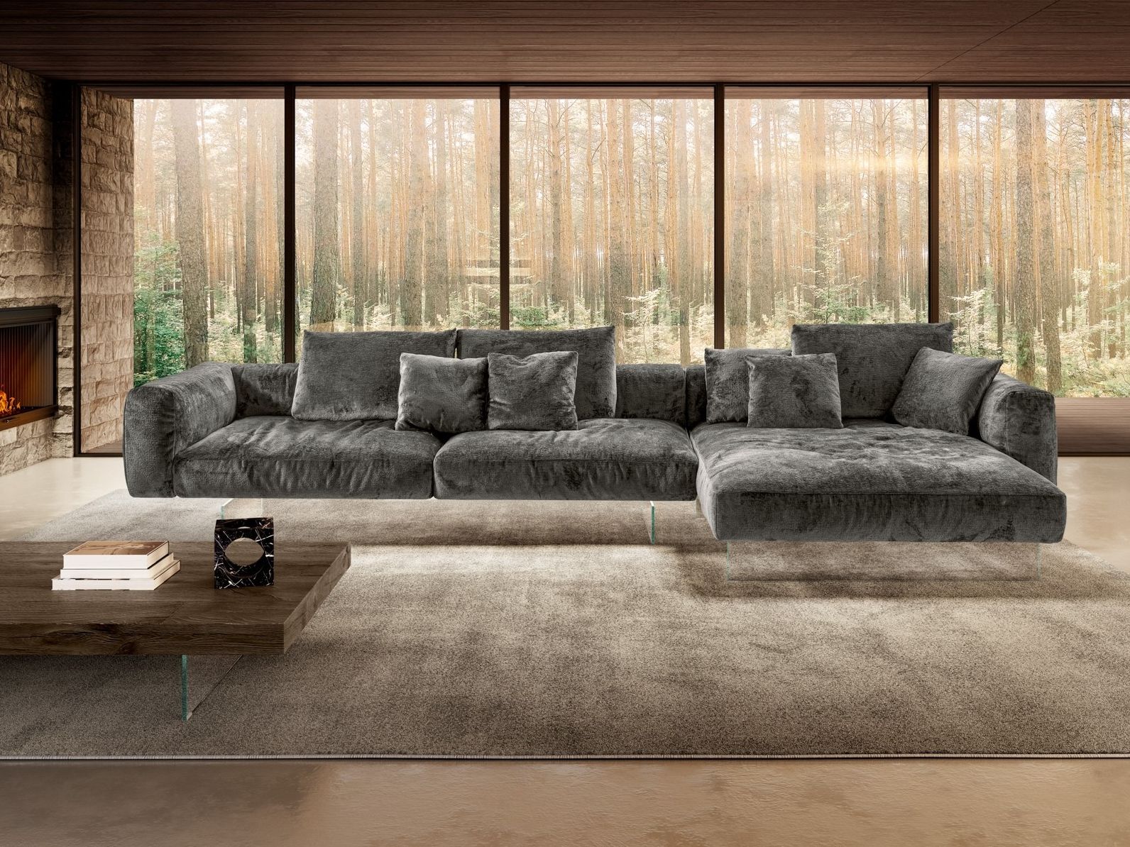 Ткань диван Lago Air ARCH-00057562