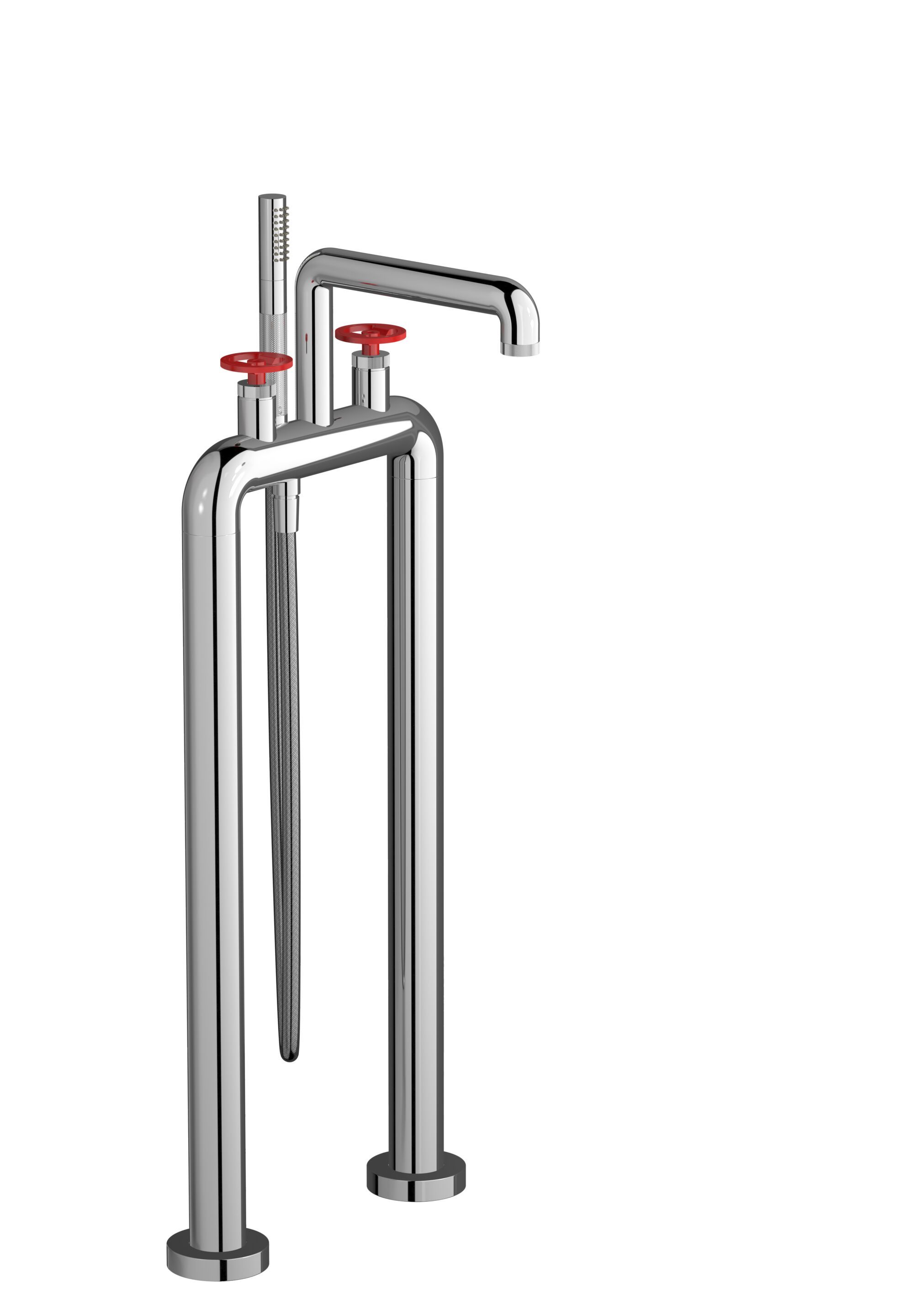 Напольный смеситель для ванны с ручным душем IB Bold ARCH-00144398 - Вид №3