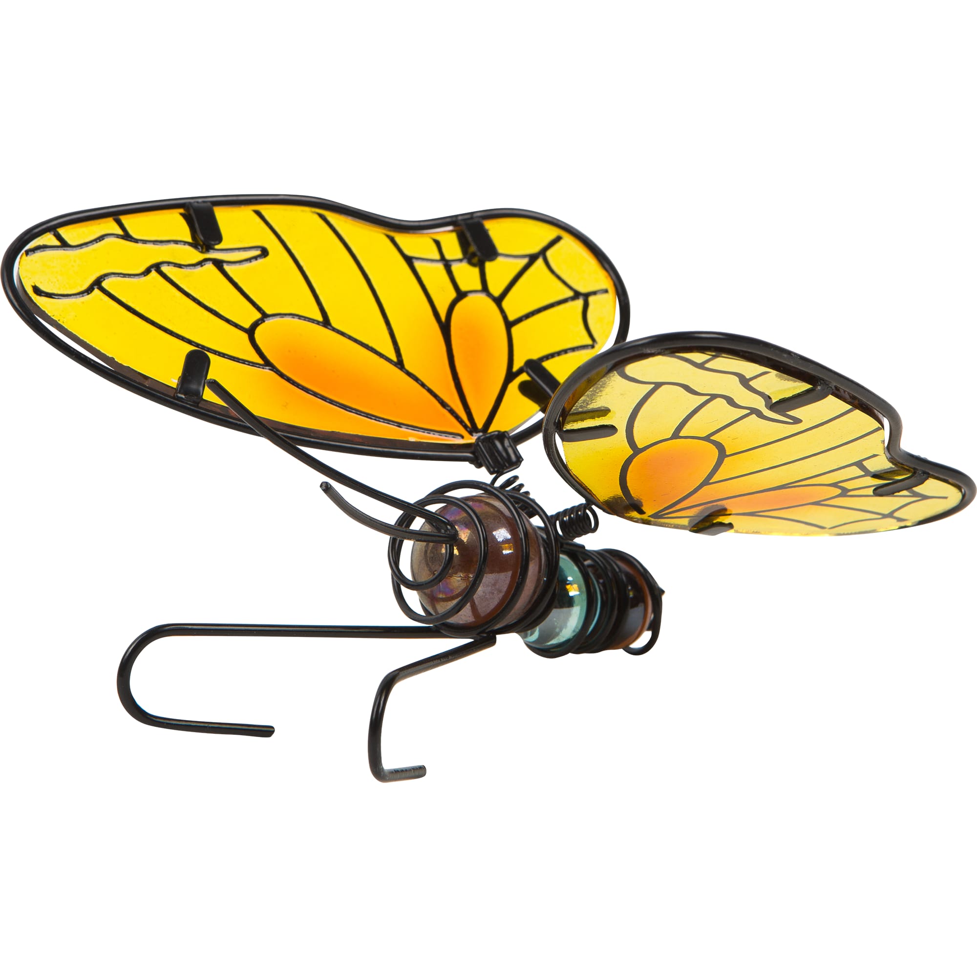 82605608 Фигура садовая «Жёлтая бабочка» высота 12.5 см Santreyd 