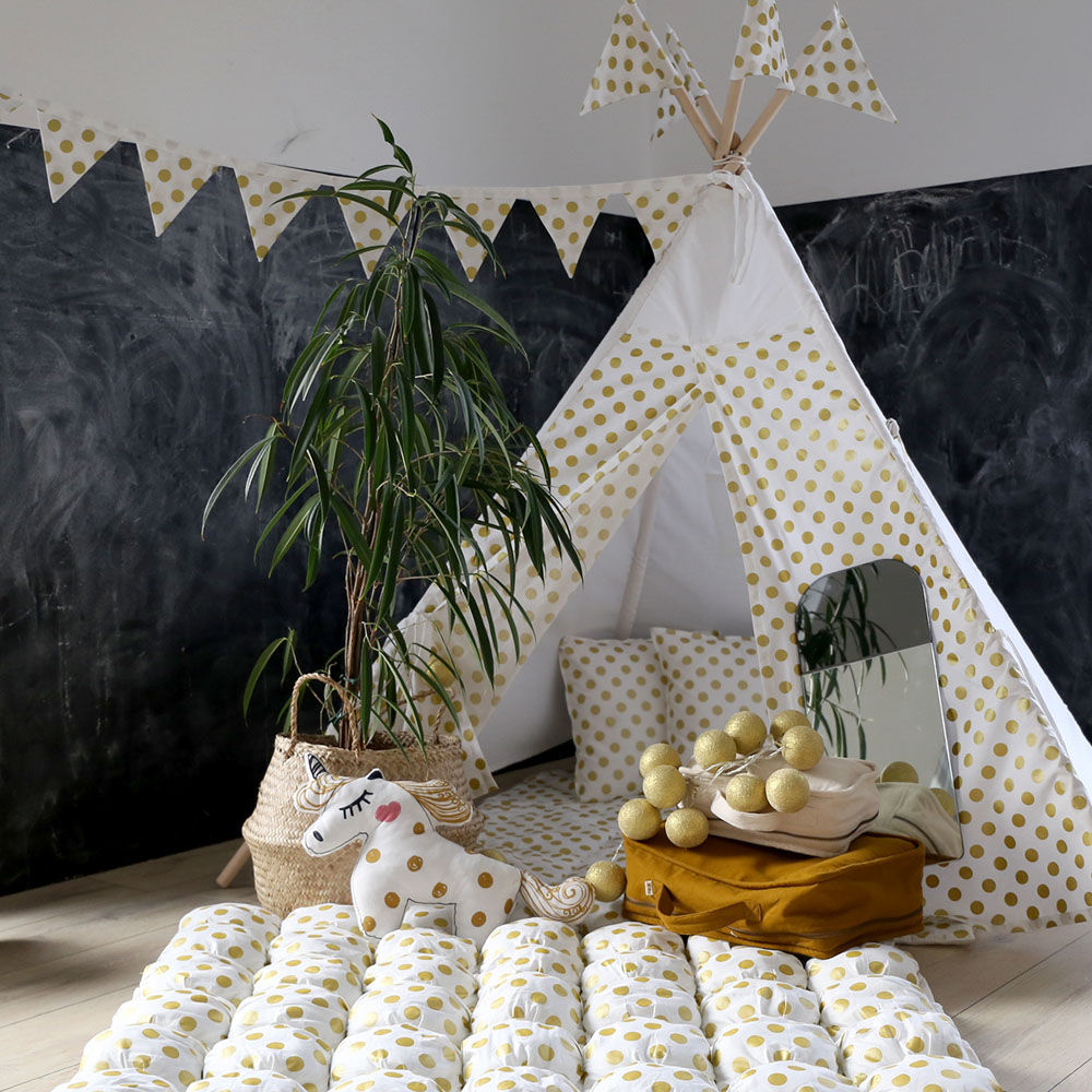 Вигвам для детей Golden Dots VAMVIGVAM GOLDEN DOTS 281900 Разноцветный Santreyd  - Вид №4