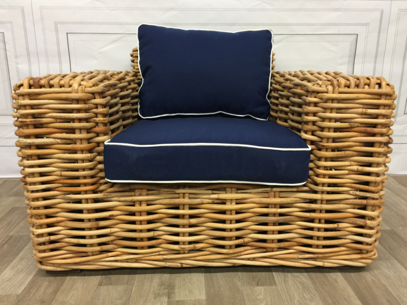 Стул Foster от Eichholtz EICHHOLTZ ДИЗАЙНЕРСКИЕ, EICHHOLTZ 062285 Синий  - Вид №2