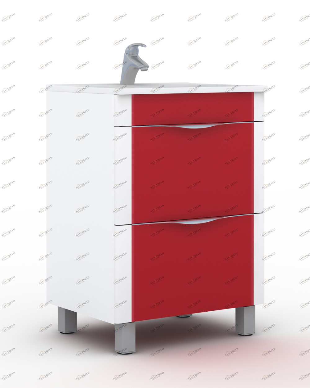 Тумба Laura-600 черный600⨉460⨉830 мм черный Santreyd sun-id-665133