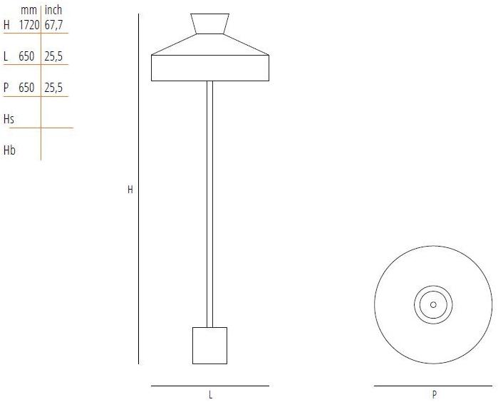 Wiener GTV Design Торшер прямого света Wagasa by servomuto sun-id-1350639 - Вид №4