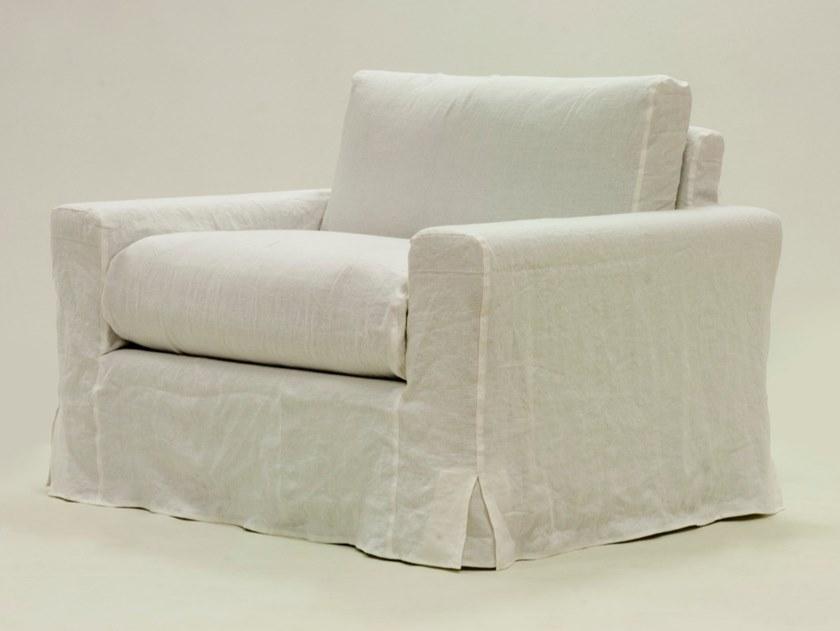 CREARTE COLLECTIONS Кресло из ткани со съемным чехлом с подлокотниками Big mamma contemporain 18 - Вид №1